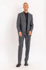 بليزر من الصوف الفاخر 100% بقصة ملائمة