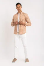 قميص كاروهات بقصة عادية - Image 4