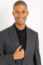 بليزر من الصوف الفاخر 100% بقصة ملائمة - Image 5