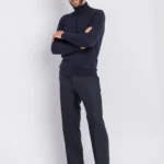 بنطلون فلانيل بقصة مريحة