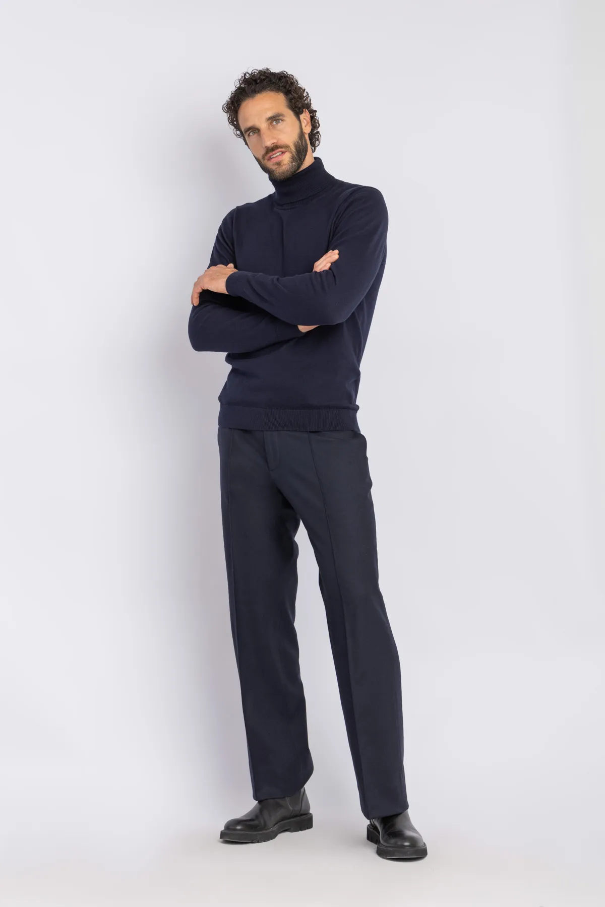 e3b1243d-87e0-4190-9a39-8a837863ffe6-638688287680000757 بنطلون فلانيل بقصة مريحة - Image 1